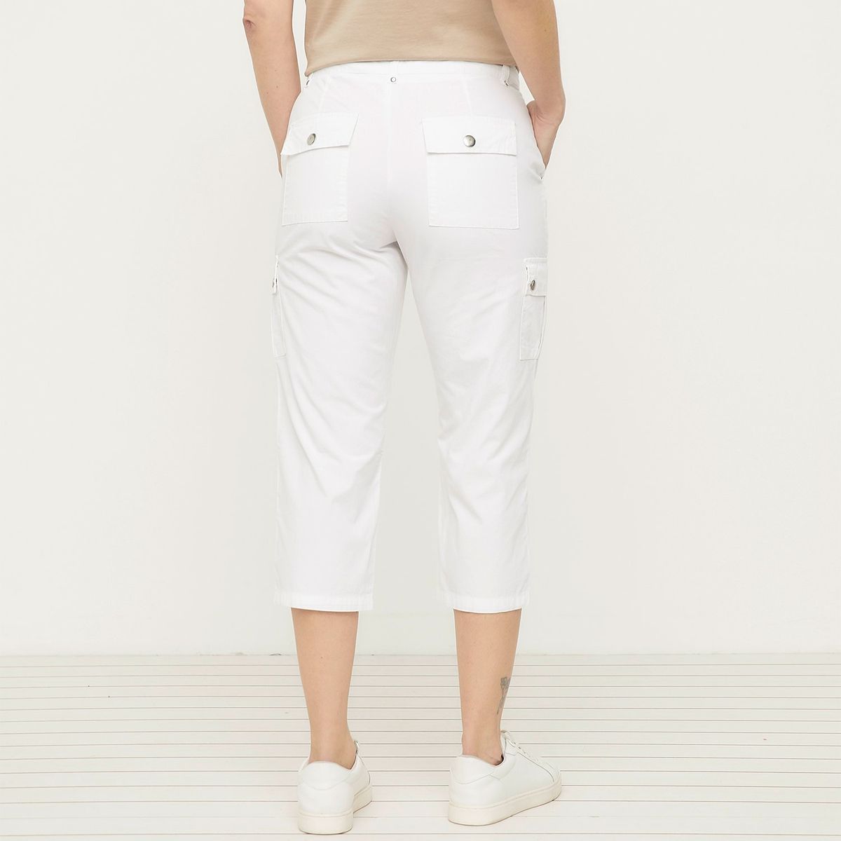 NEWPORT - Pantalón Newport Algodón Bolsillos Tiro Medio Mujer