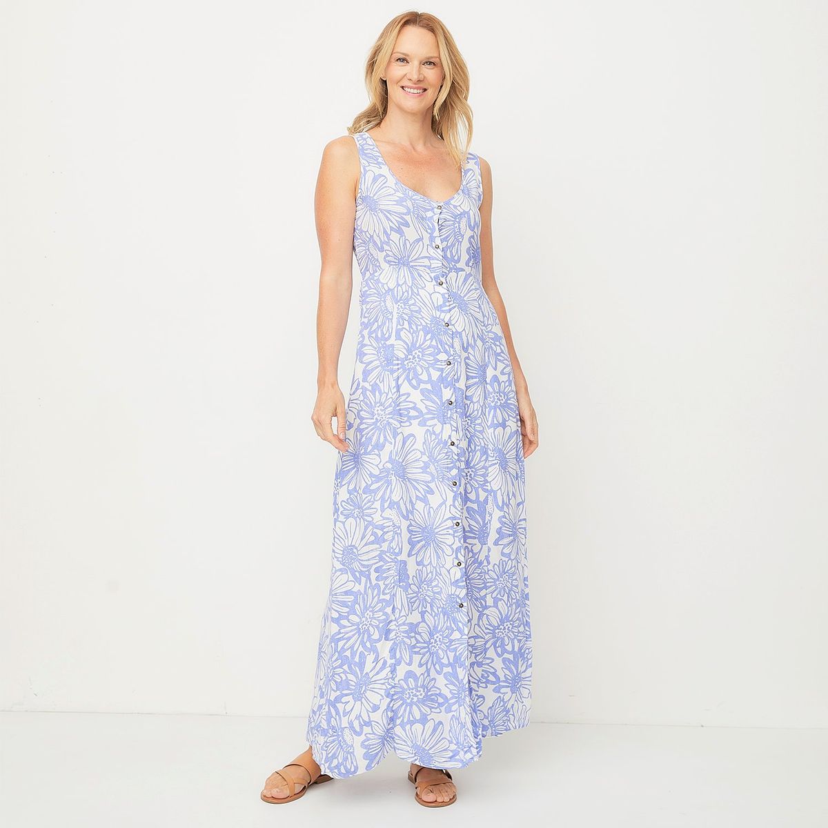 NEWPORT - Vestido 100% Algodón Mujer Newport