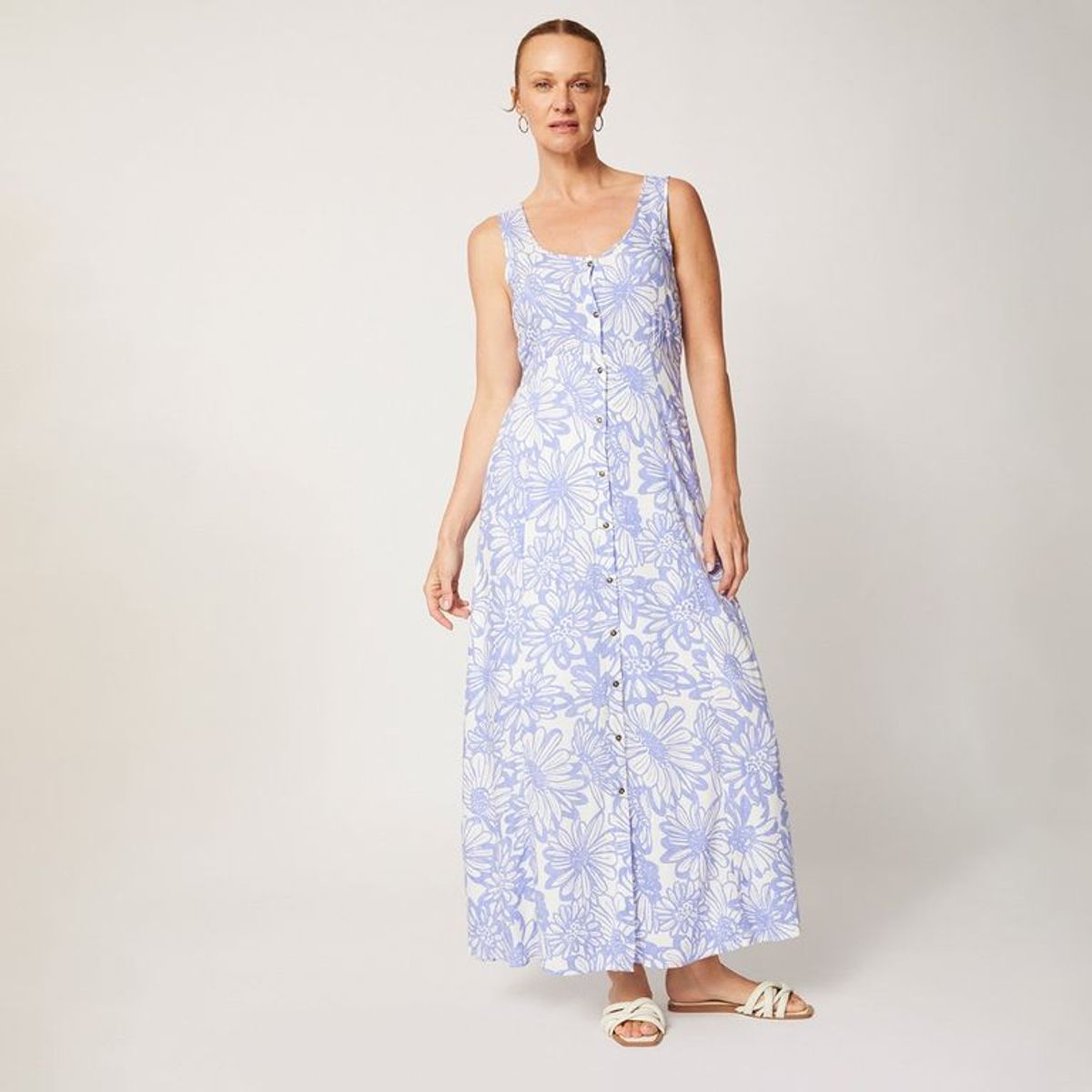 NEWPORT - Vestido 100% Algodón Mujer Newport