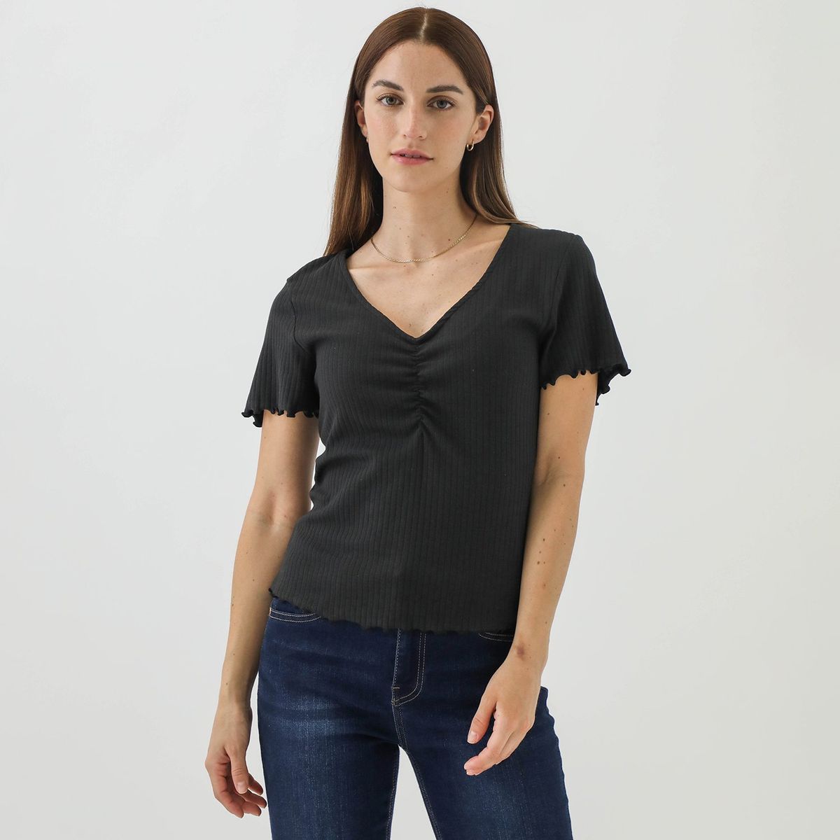 UNIVERSITY CLUB - Polo University Club Manga Corta Cuello V Mujer