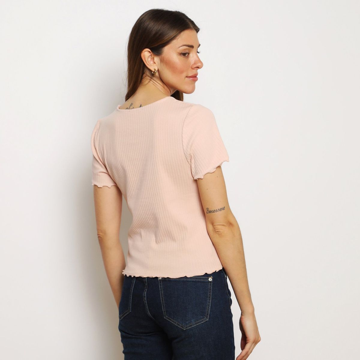 UNIVERSITY CLUB - Polo University Club Manga Corta Cuello V Mujer