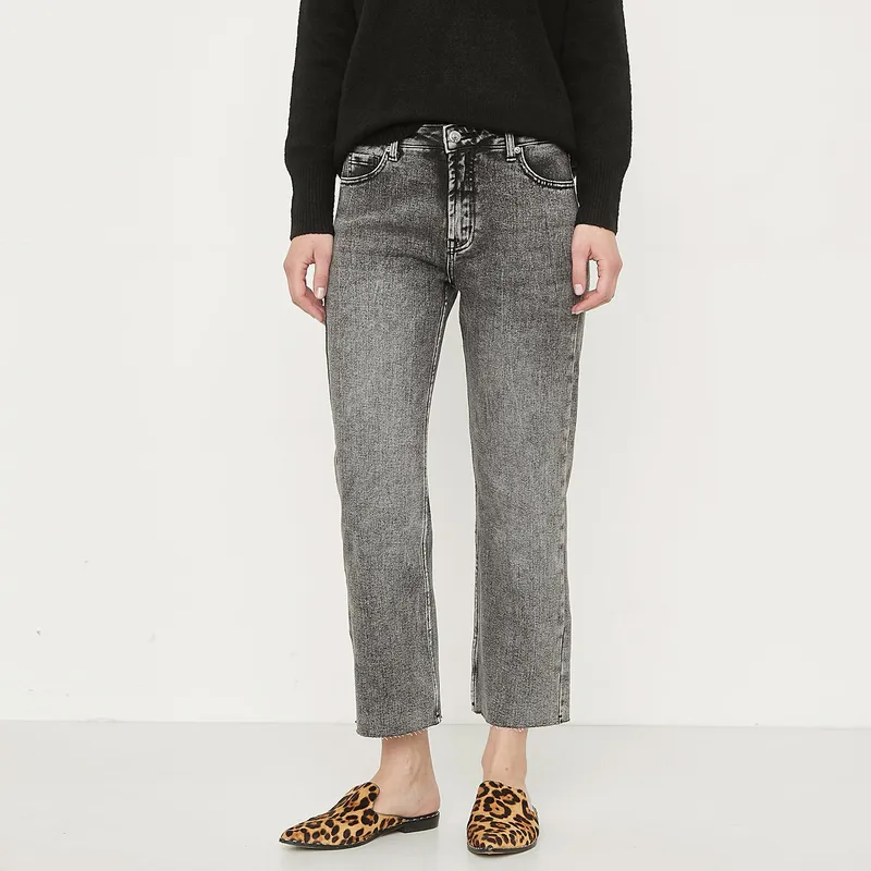 UNIVERSITY CLUB - Jean Straight Tiro Alto Mujer University Club