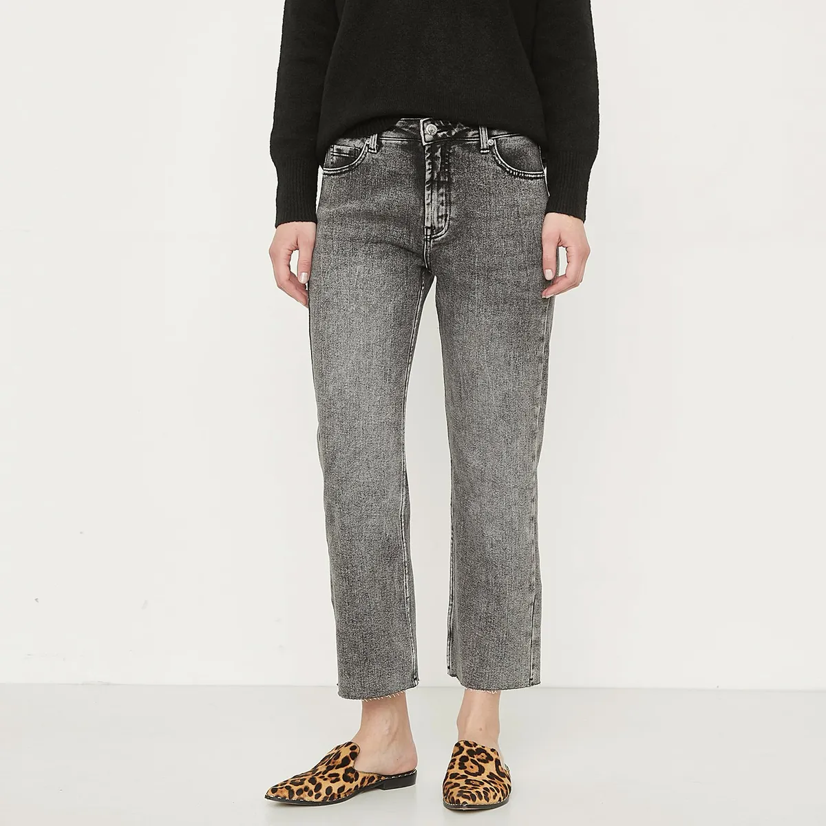 UNIVERSITY CLUB - Jean Straight Tiro Alto Mujer University Club