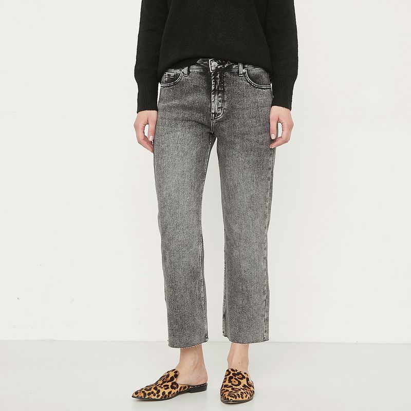 UNIVERSITY CLUB - Jean Straight Tiro Alto Mujer University Club