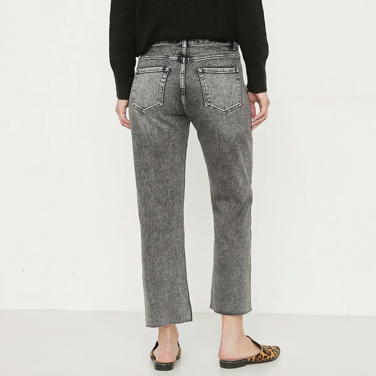 UNIVERSITY CLUB - Jean Straight Tiro Alto Mujer University Club