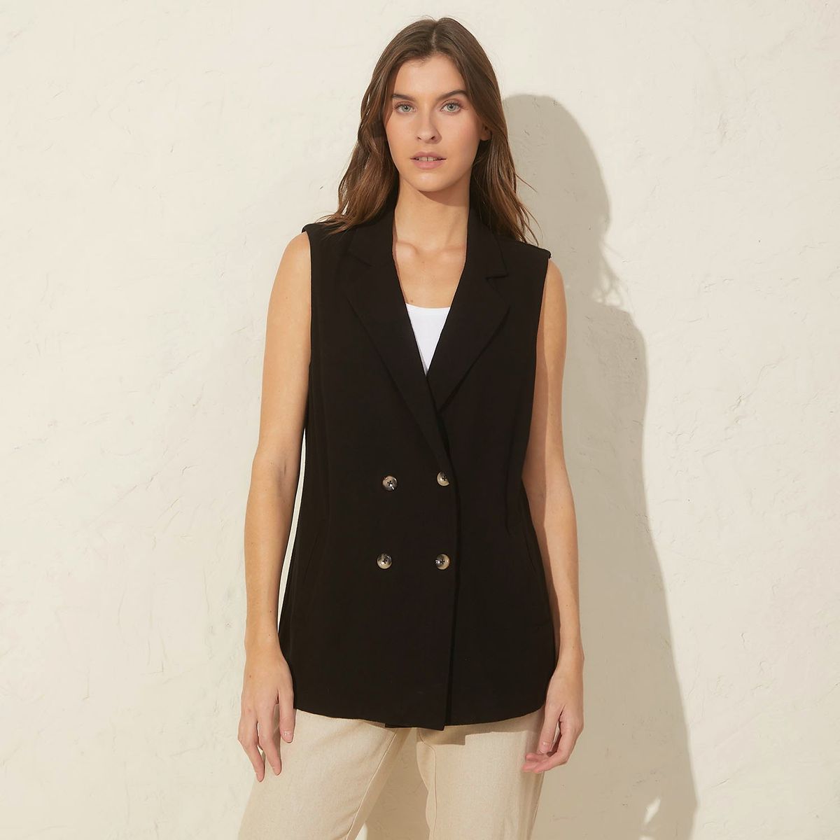 UNIVERSITY CLUB - Chaleco Casual Mujer University Club