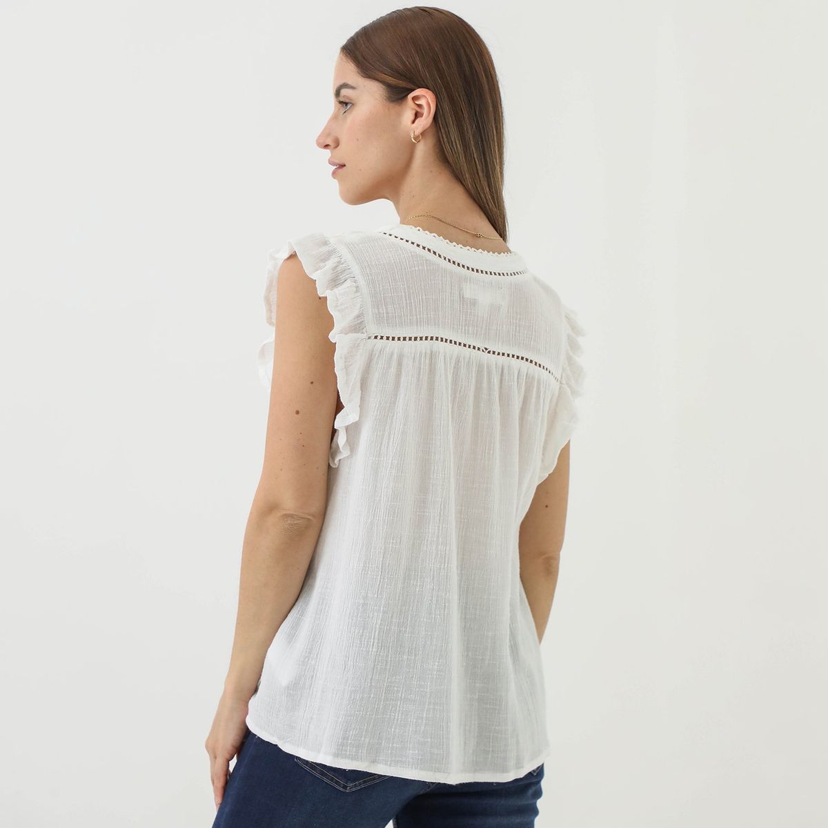 UNIVERSITY CLUB - Blusa 100% Algodón Mujer University Club