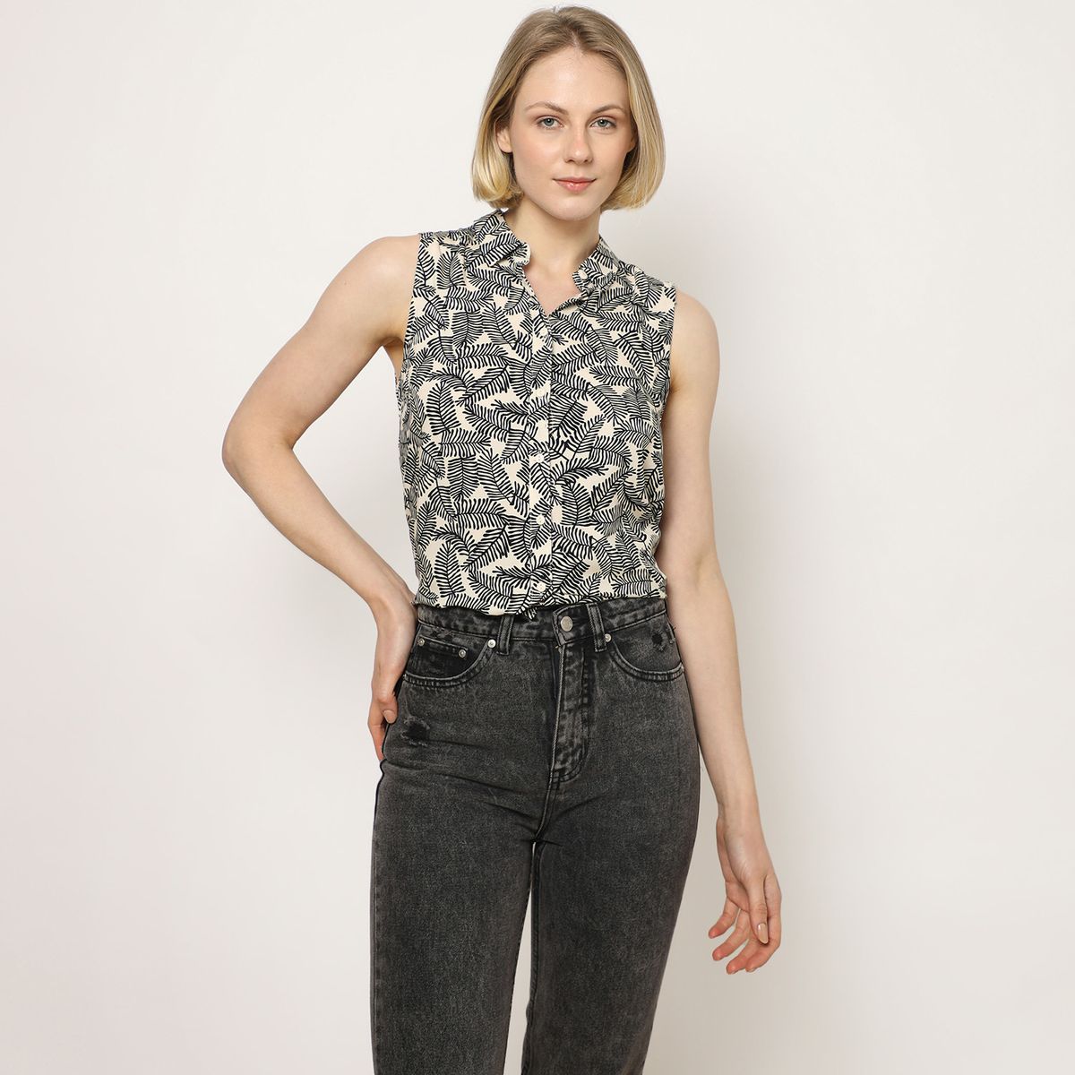 UNIVERSITY CLUB - Blusa Sin Mangas Casual Mujer University Club