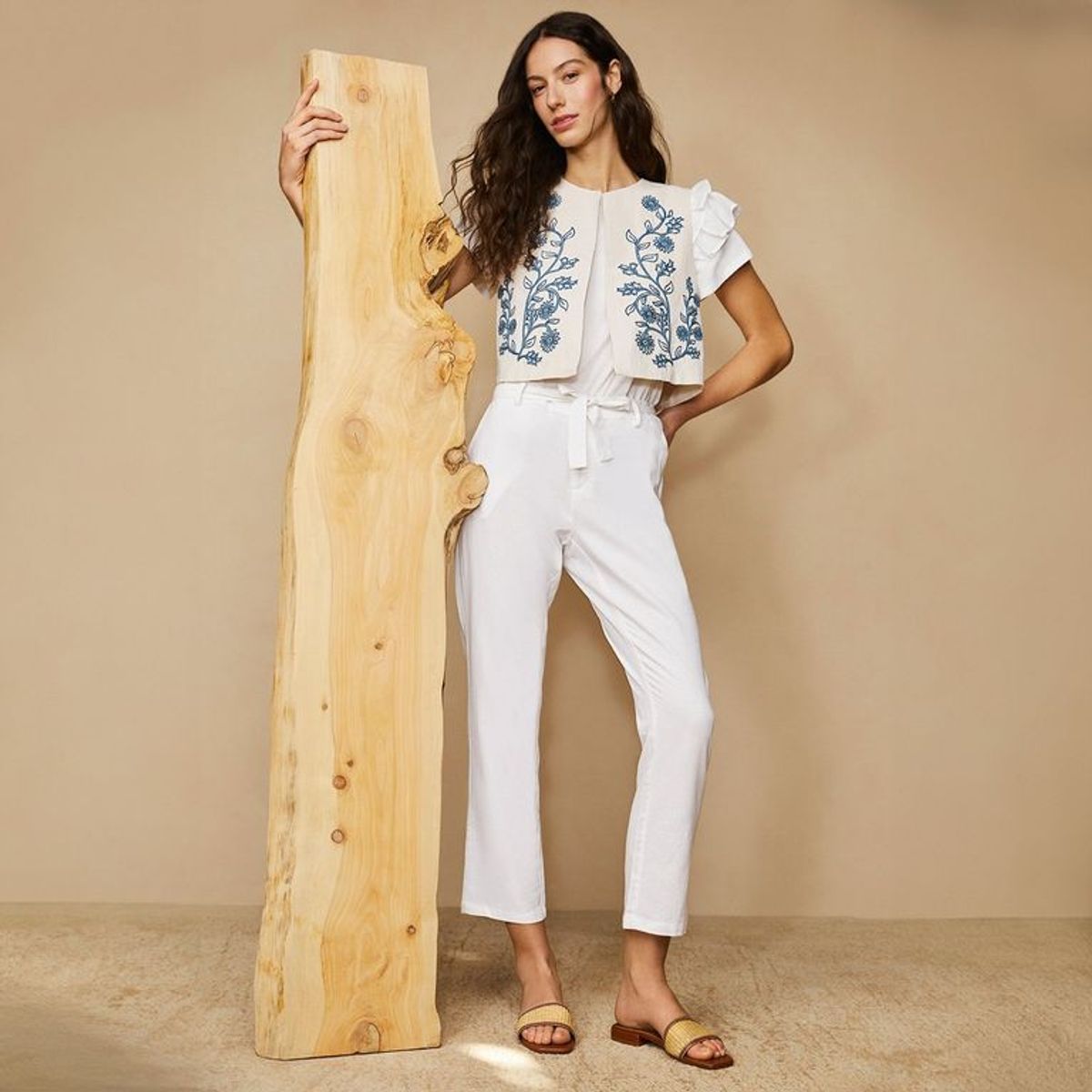 UNIVERSITY CLUB - Chaleco 100% Algodón Mujer University Club