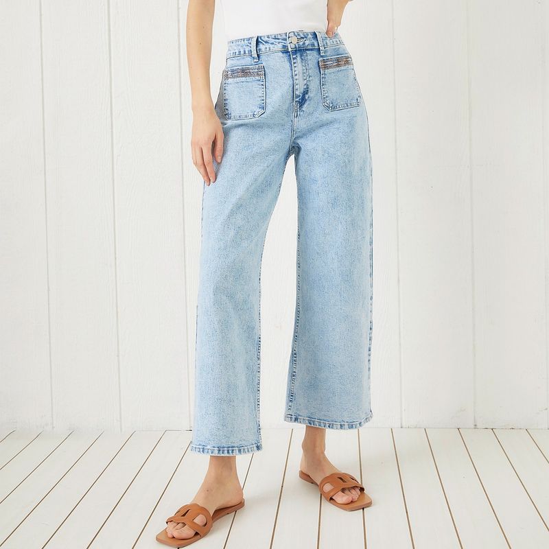 UNIVERSITY CLUB - Jean Algodón Mujer University Club