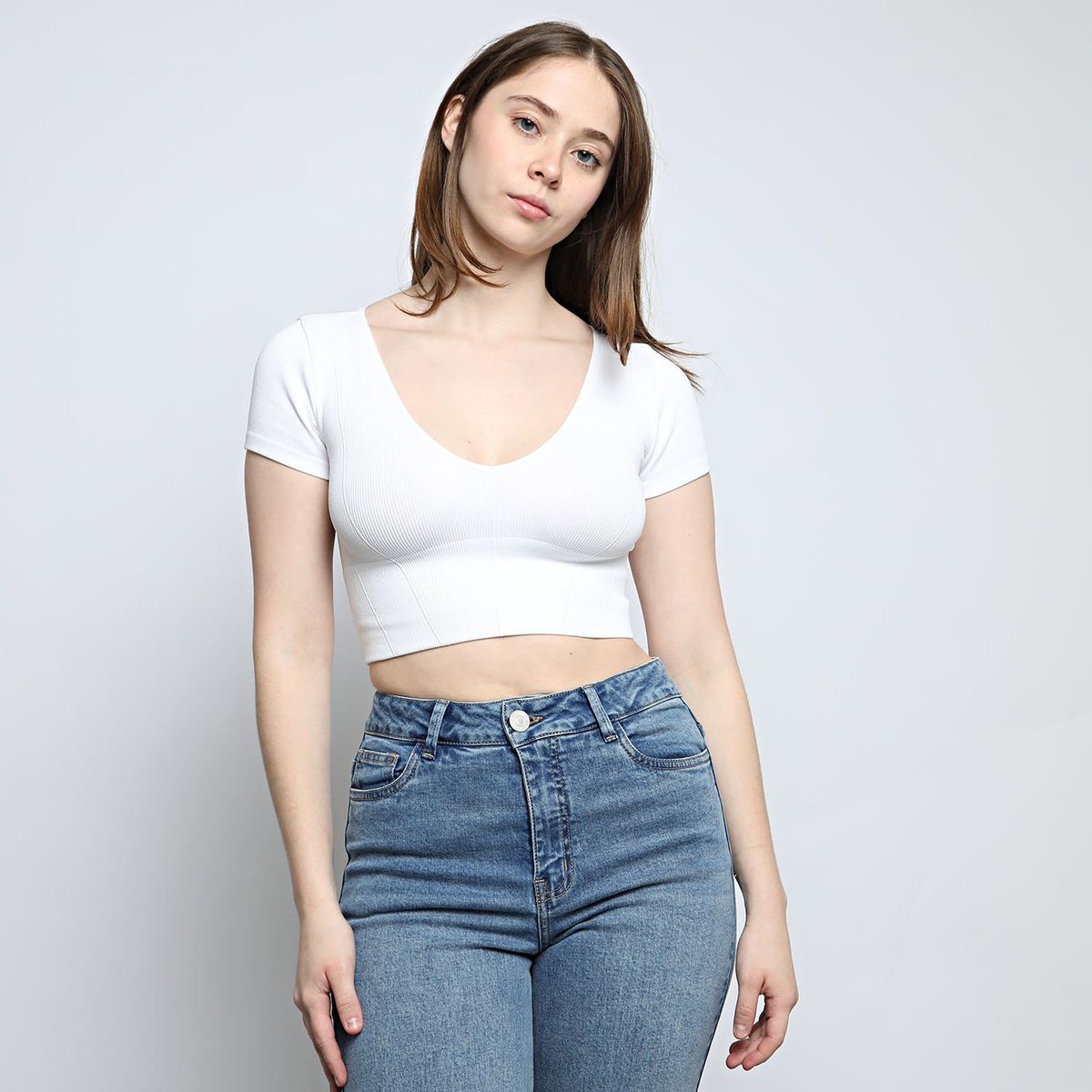 DENIMLAB - Polo Manga Corta Mujer Denimlab