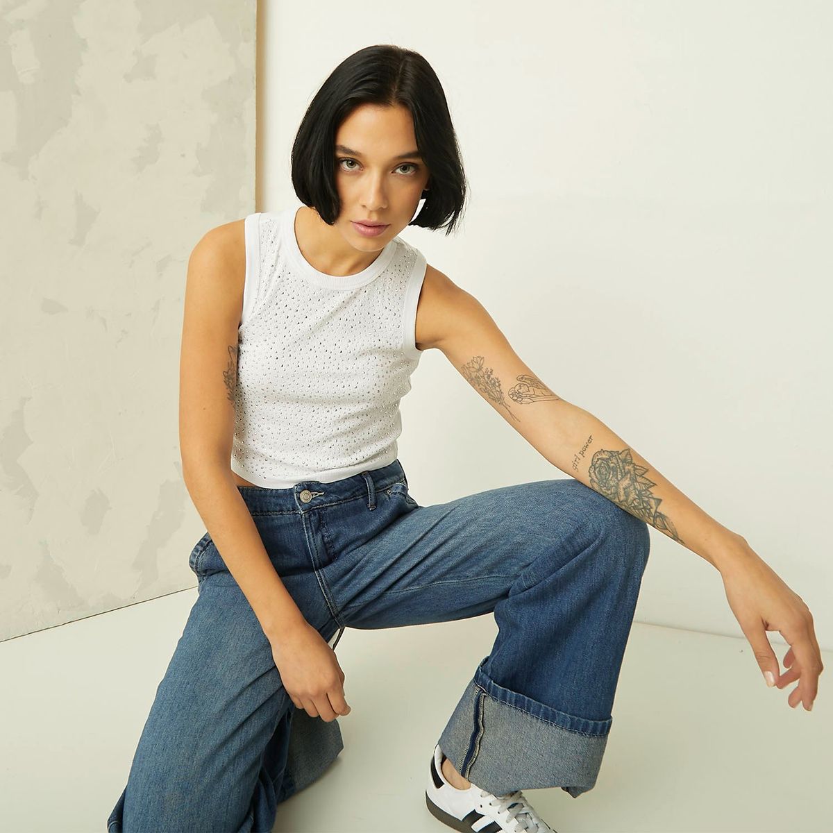 DENIMLAB - Top Casual Mujer Denimlab