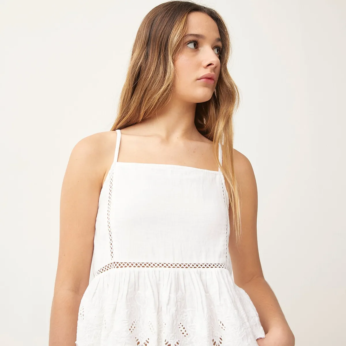 SYBILLA - Blusa 100% Algodón Mujer Sybilla