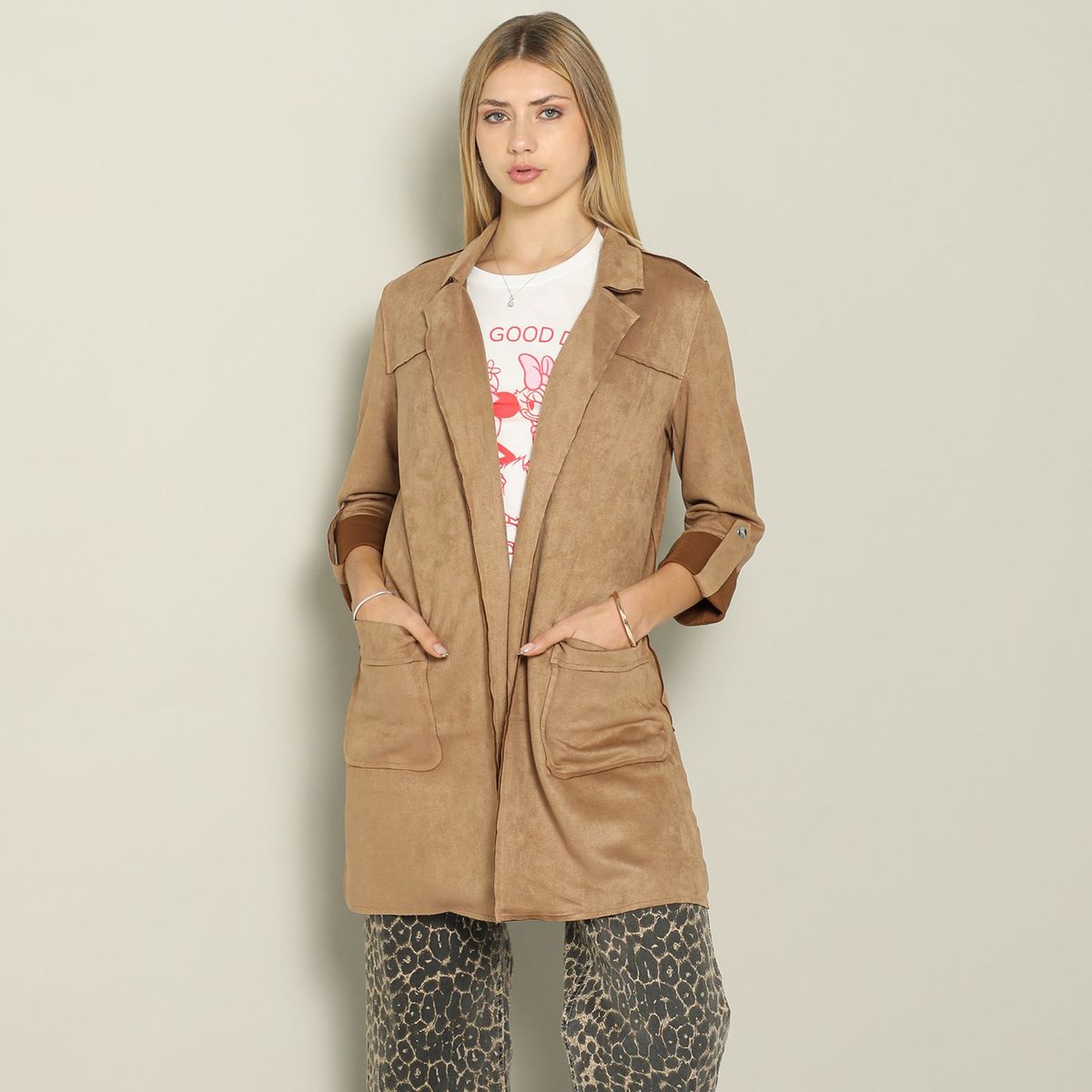 SYBILLA - Abrigo Casual Mujer Sybilla