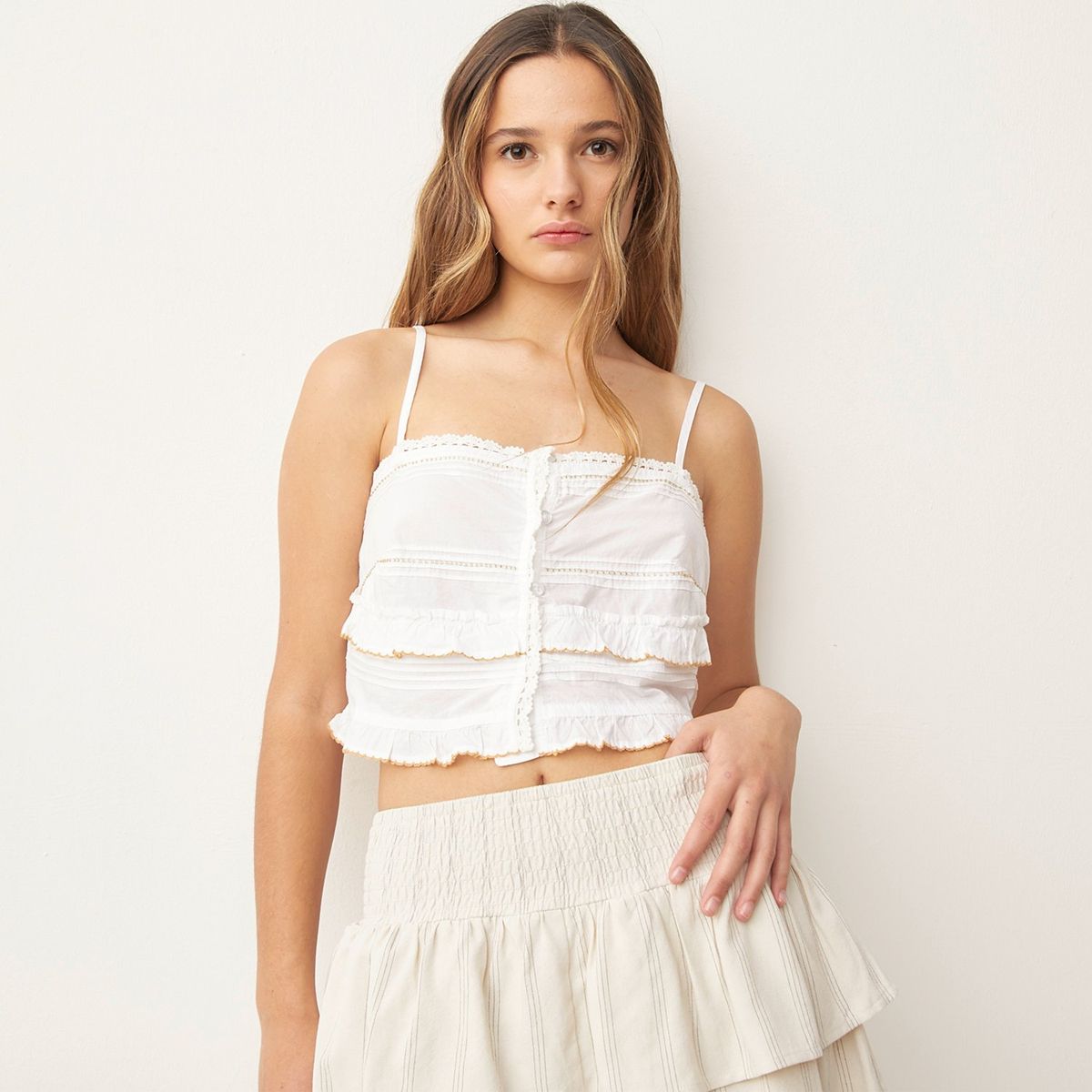 SYBILLA - Blusa 100% Algodón Mujer Sybilla