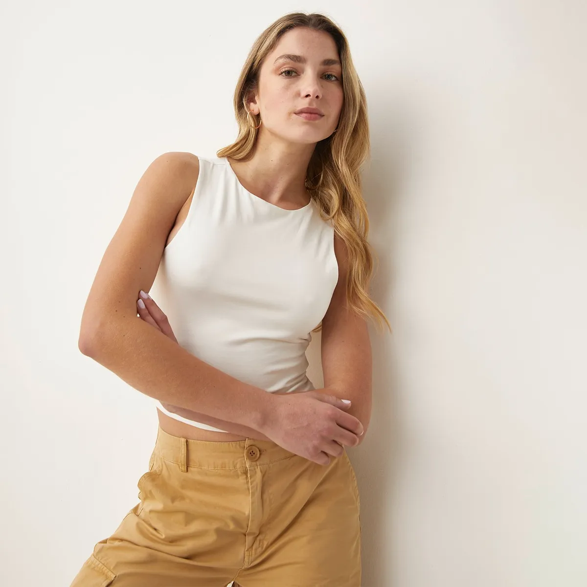 SYBILLA - Top Sybilla Manga Corta Algodón