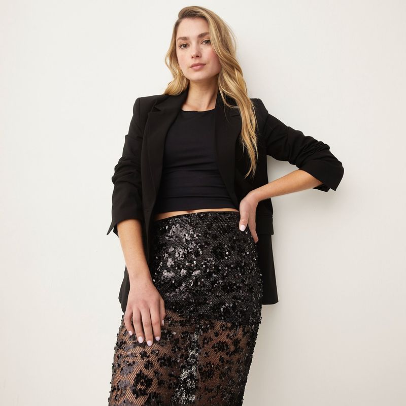 SYBILLA - Blazer Oversize Mujer Sybilla