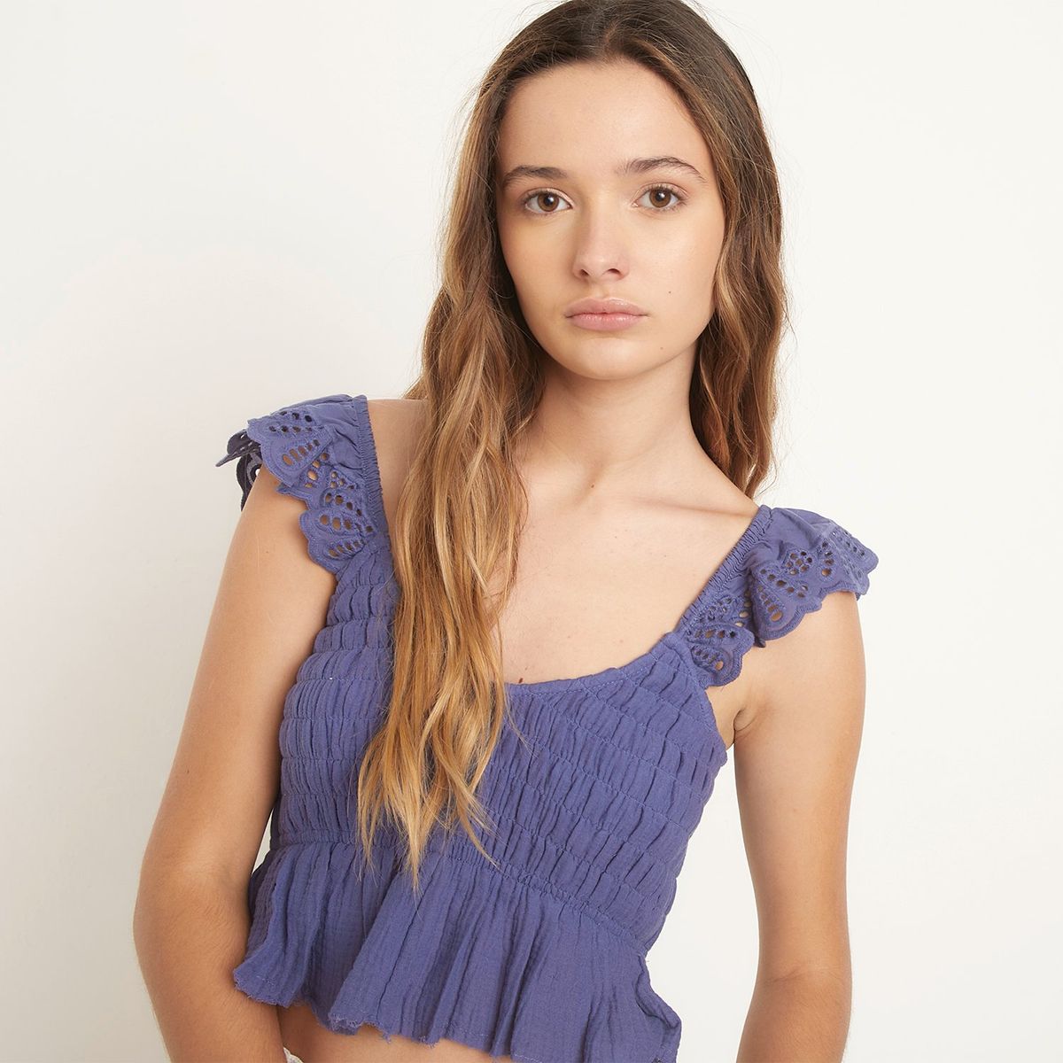 SYBILLA - Blusa 100% Algodón Mujer Sybilla