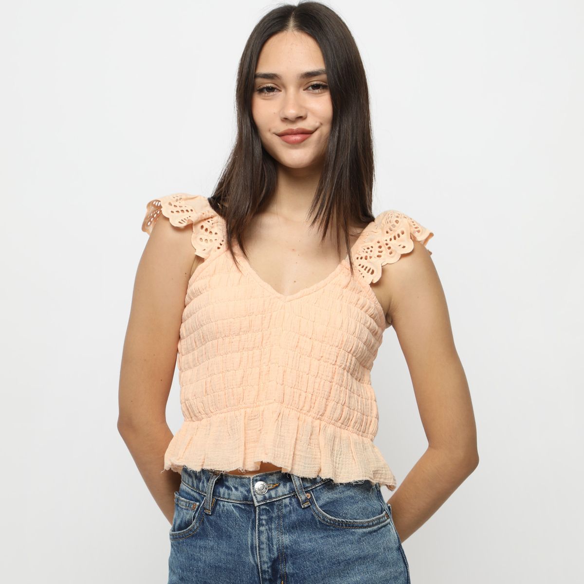 SYBILLA - Blusa 100% Algodón Mujer Sybilla