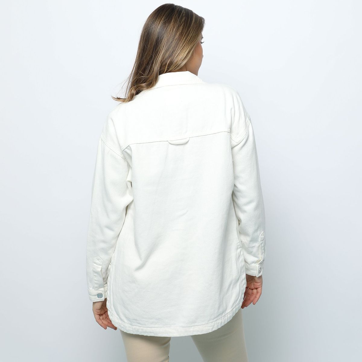 SYBILLA - Sobrecamisa 100% Algodón Mujer Sybilla