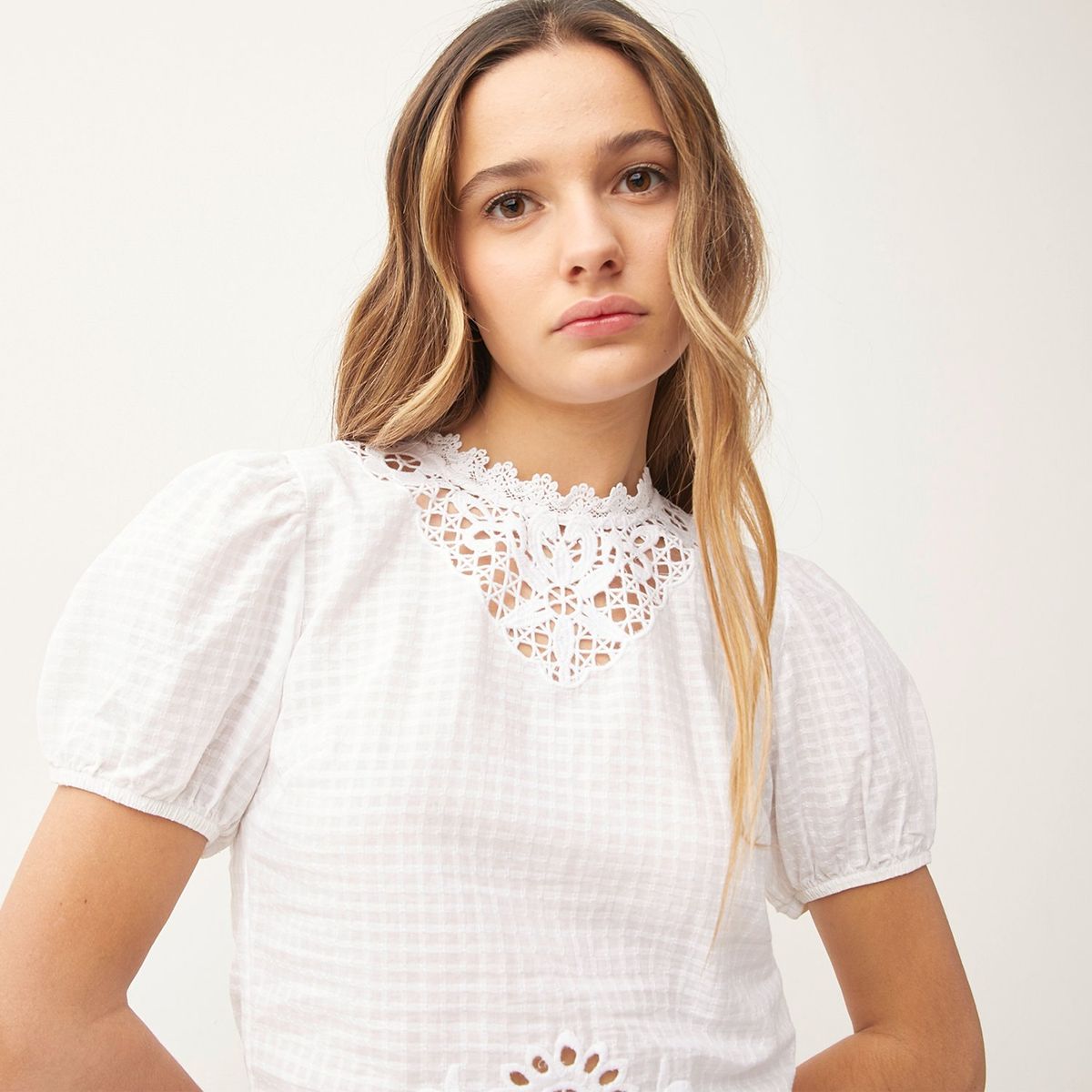 SYBILLA - Blusa 100% Algodón Mujer Sybilla