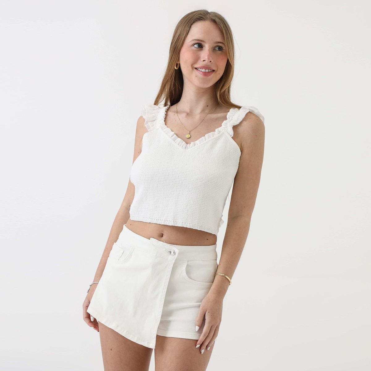 SYBILLA - Blusa 100% Algodón Mujer Sybilla