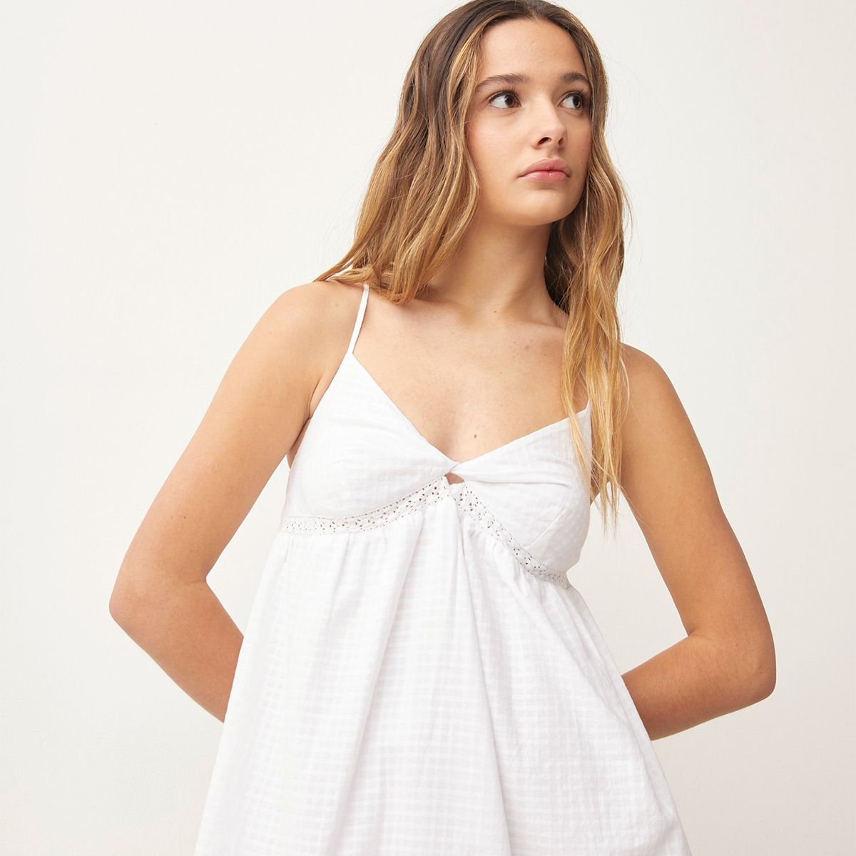 SYBILLA - Vestido 100% Algodón Mujer Sybilla