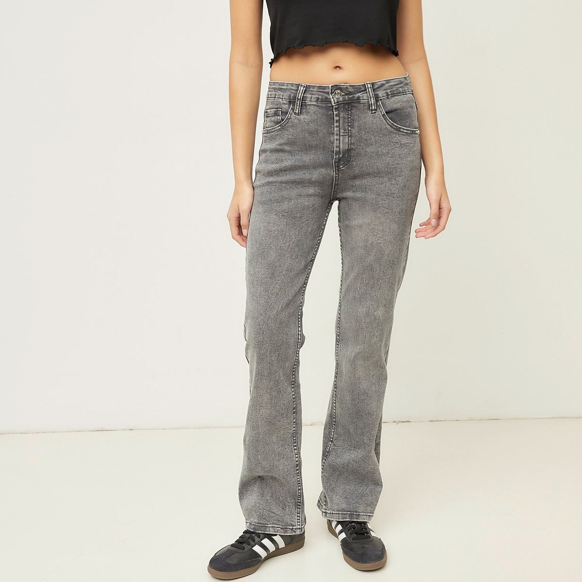 SYBILLA - Jean Sybilla Algodón Tiro Medio