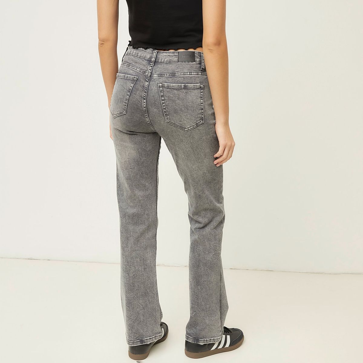 SYBILLA - Jean Sybilla Algodón Tiro Medio