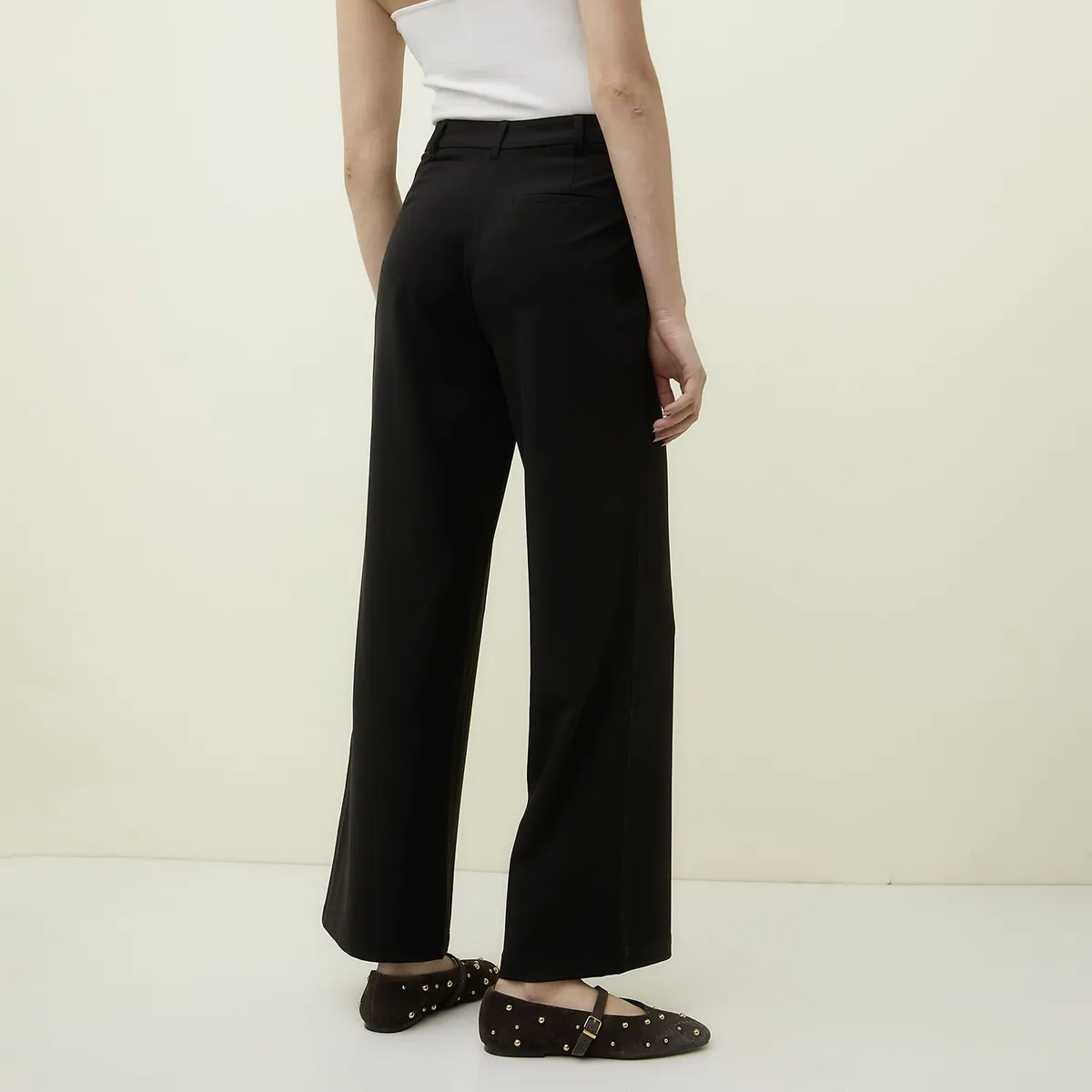 SYBILLA - Pantalón Recto Casual Mujer Sybilla