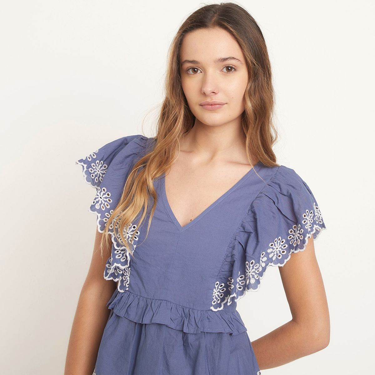 SYBILLA - Blusa 100% Algodón Mujer Sybilla