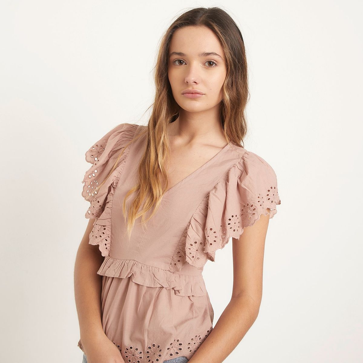 SYBILLA - Blusa 100% Algodón Mujer Sybilla