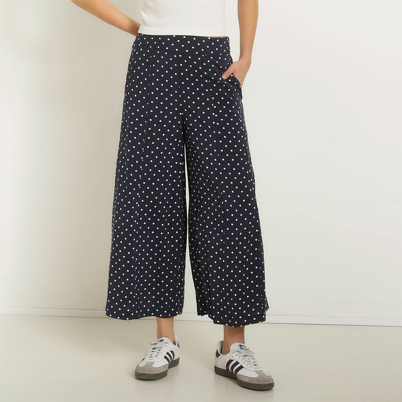 SYBILLA - Pantalón Culotte Mujer Sybilla