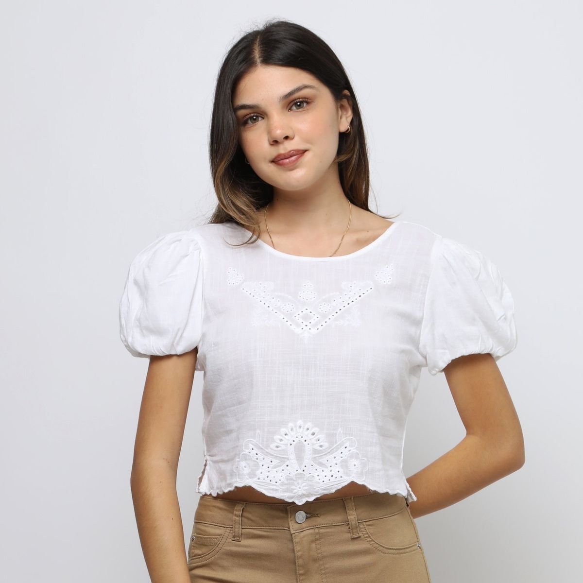 SYBILLA - Blusa Algodón Mujer Sybilla