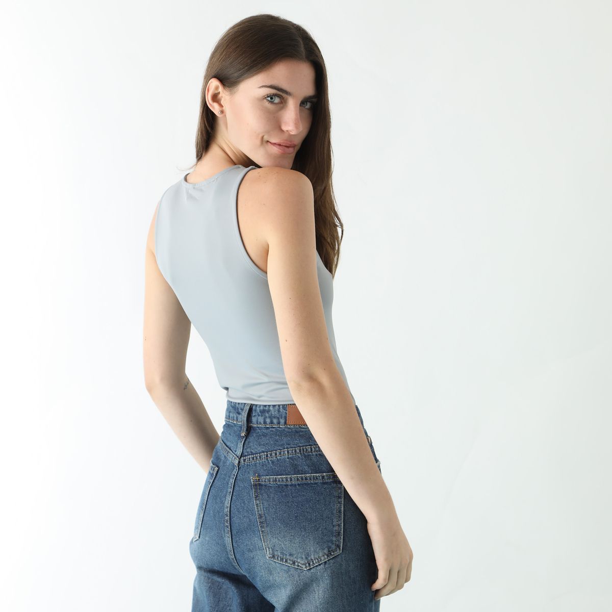 SYBILLA - Body Sybilla Cebra Manga Corta Mujer