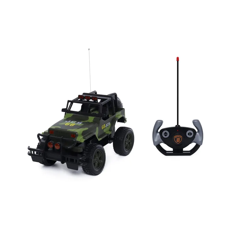 Juguete Carro Control Remoto Camioneta Todo Terreno 1:12 Verde