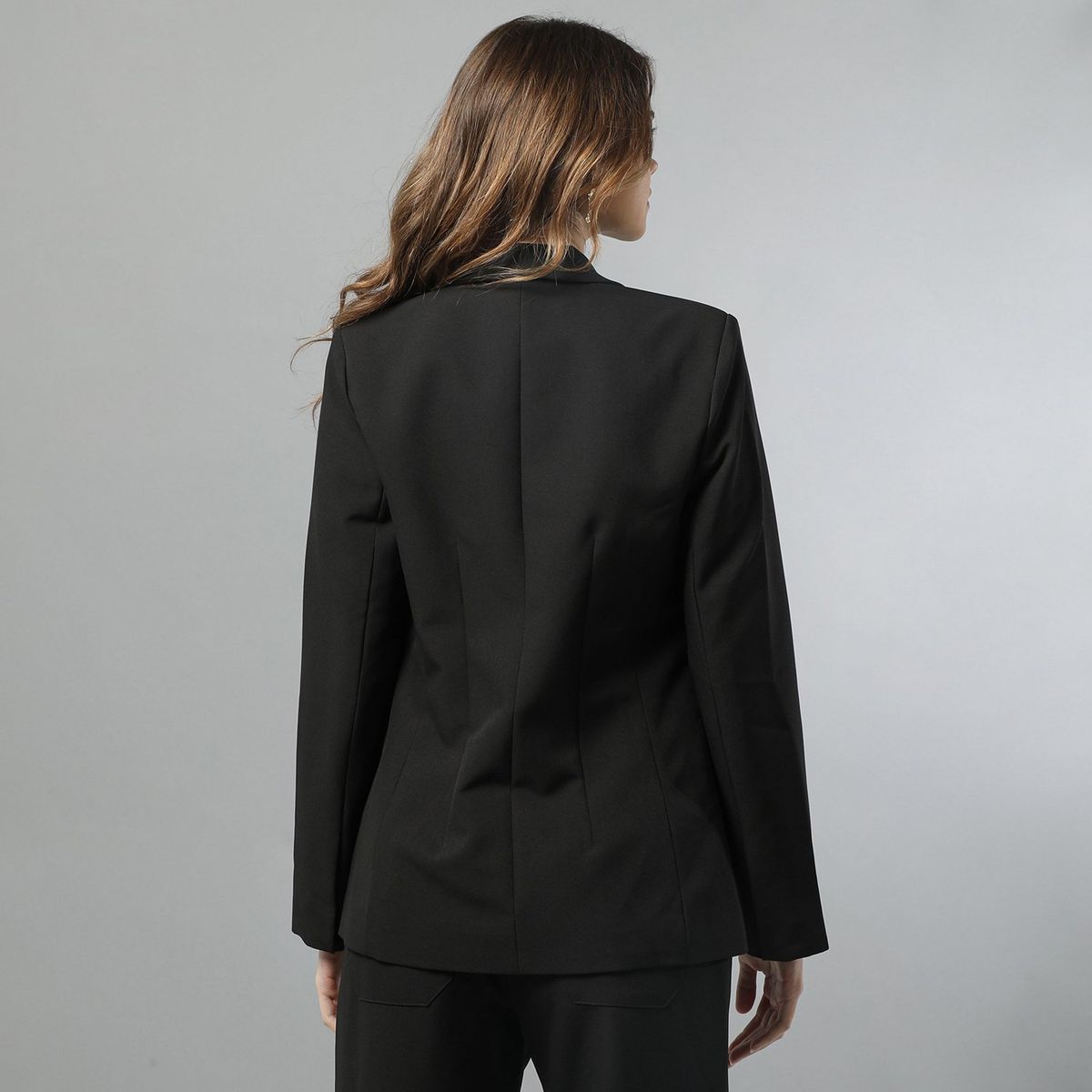 MOSSIMO - Blazer Manga Larga Mujer Mossimo