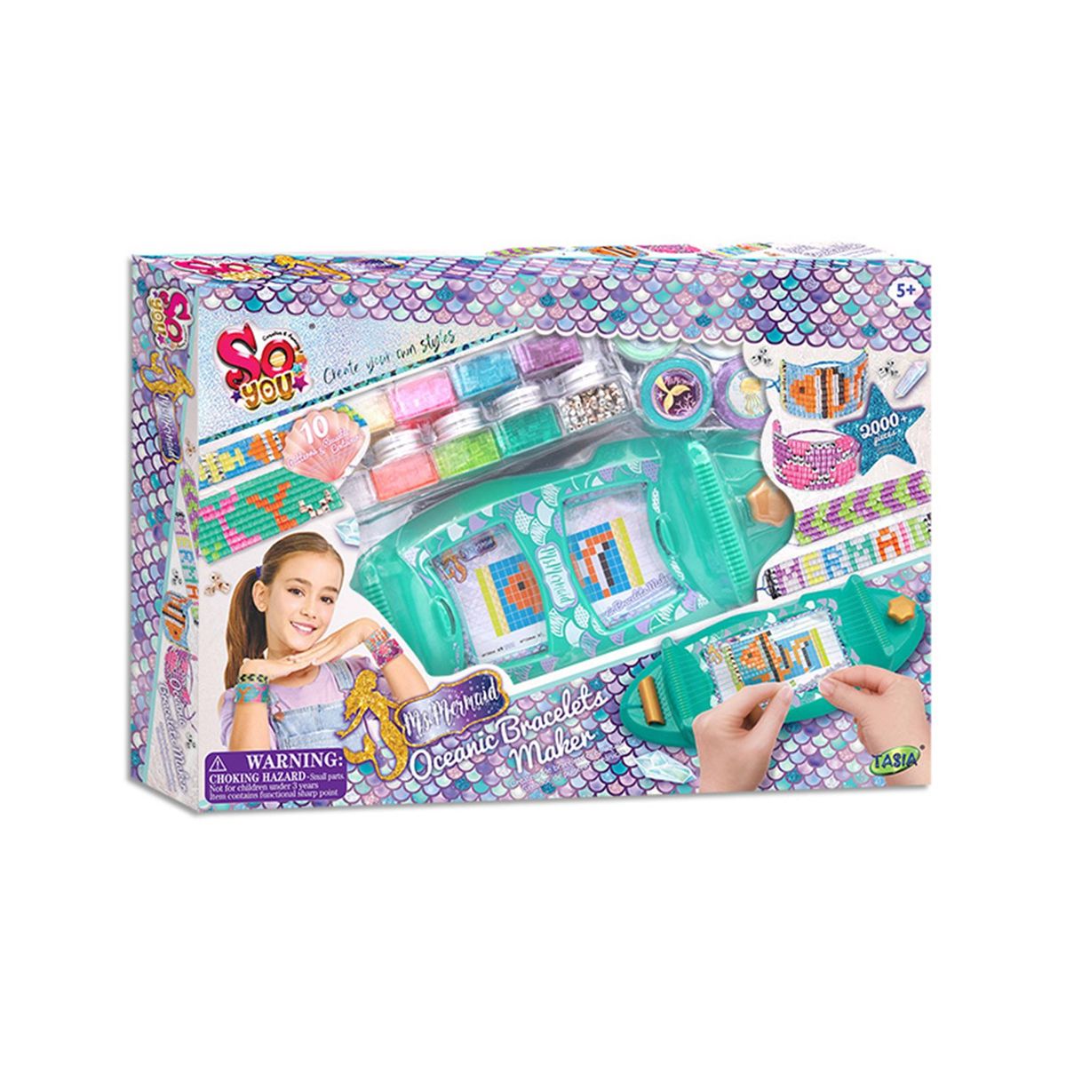 SO YOU - Kit de Joyería, para crear collares, pulseras y accesorios