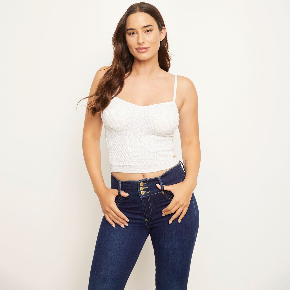 MOSSIMO - Top Sin Mangas Casual Mujer Mossimo