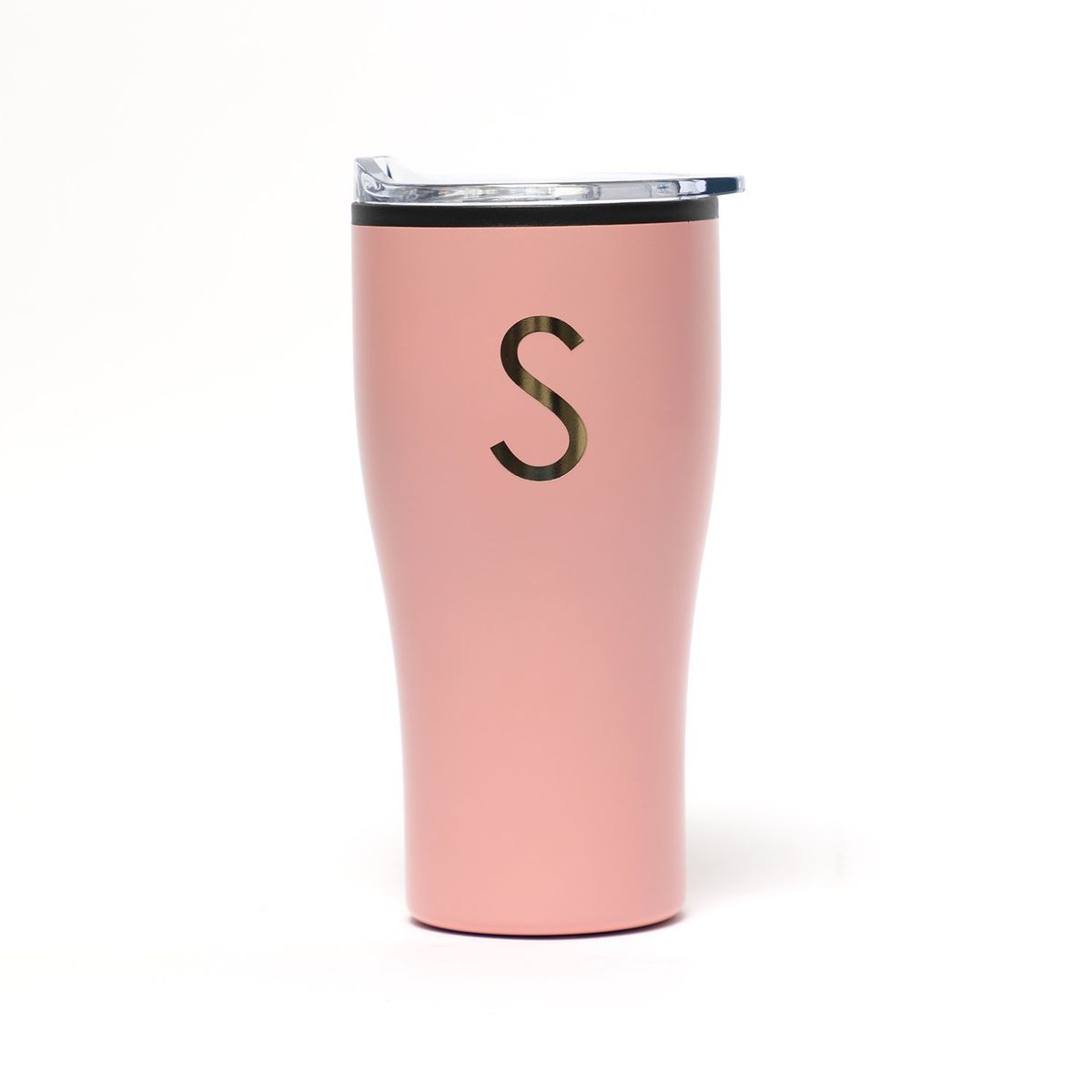 ROBERTA ALLEN - Termo Café Rosado Letra S Roberta Allen