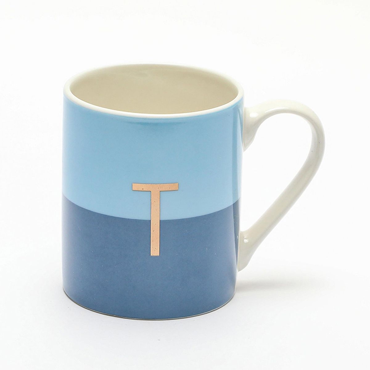 ROBERTA ALLEN - Taza Azul Letra T