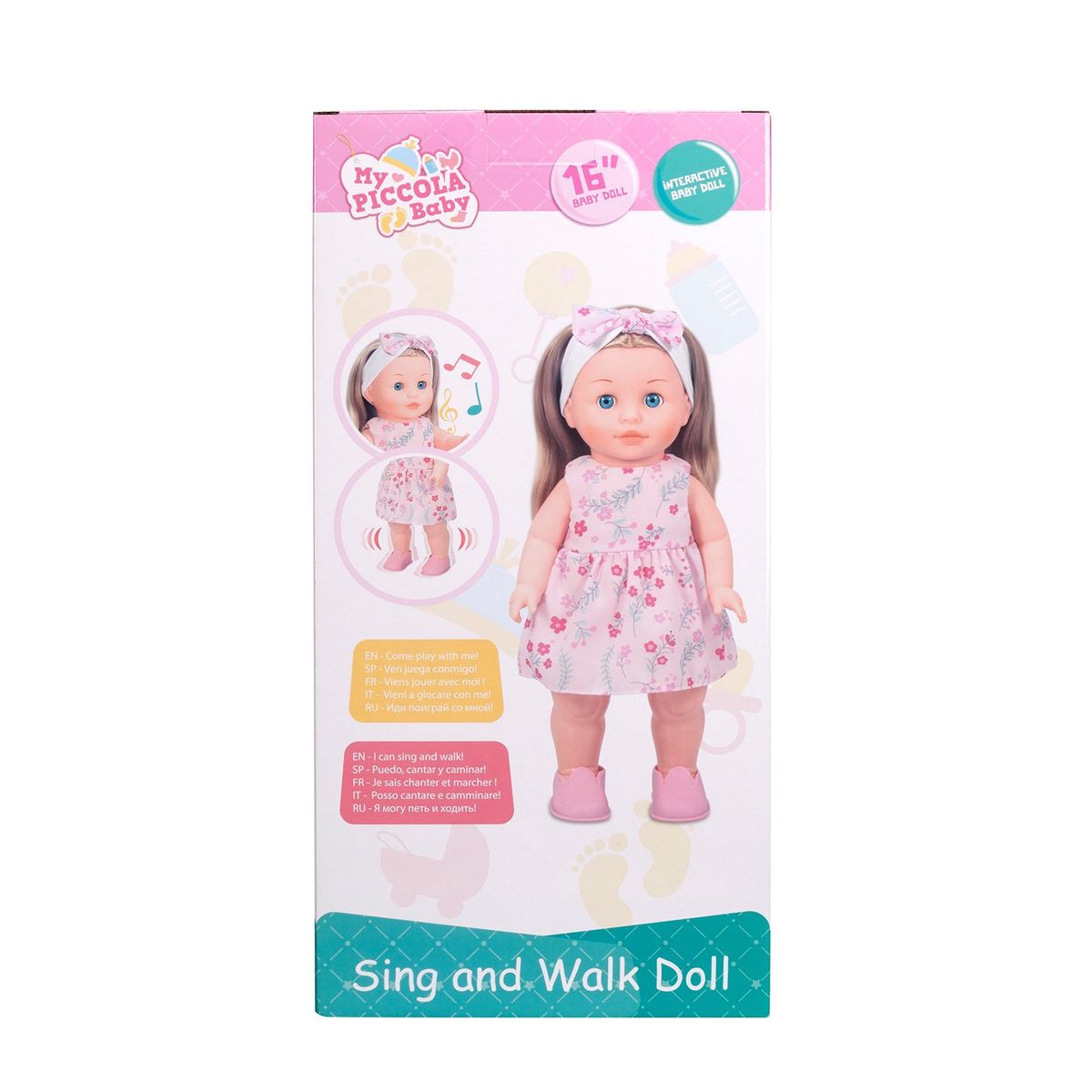 PICCOLA BABY - Muneca  Camina Y Canta