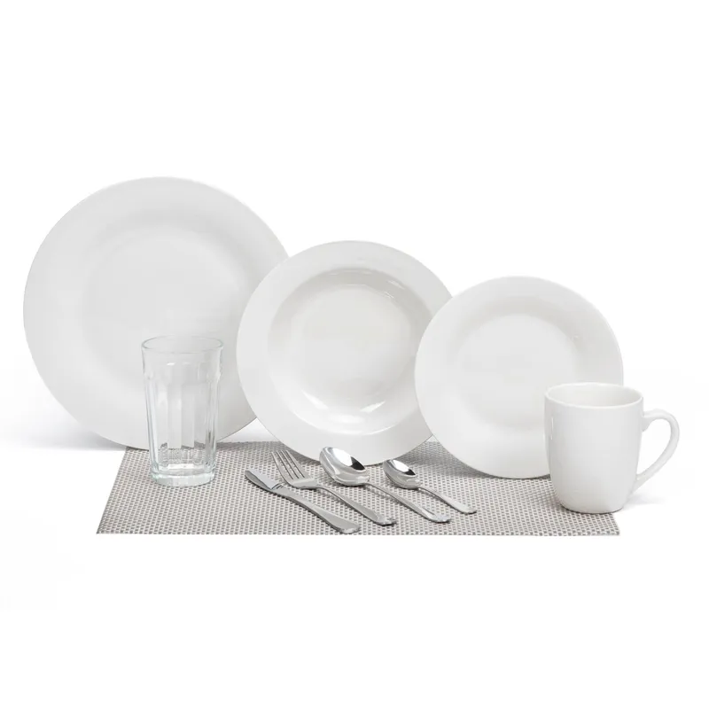 MICA - Juego de Vajilla Porcelana Combo 60 Piezas