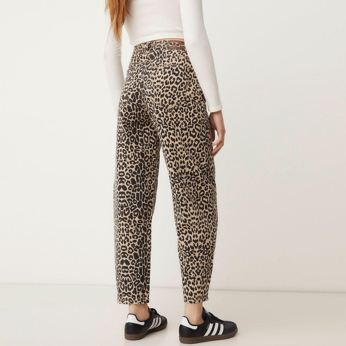 SYBILLA - Jean Balloon Algodón Mujer