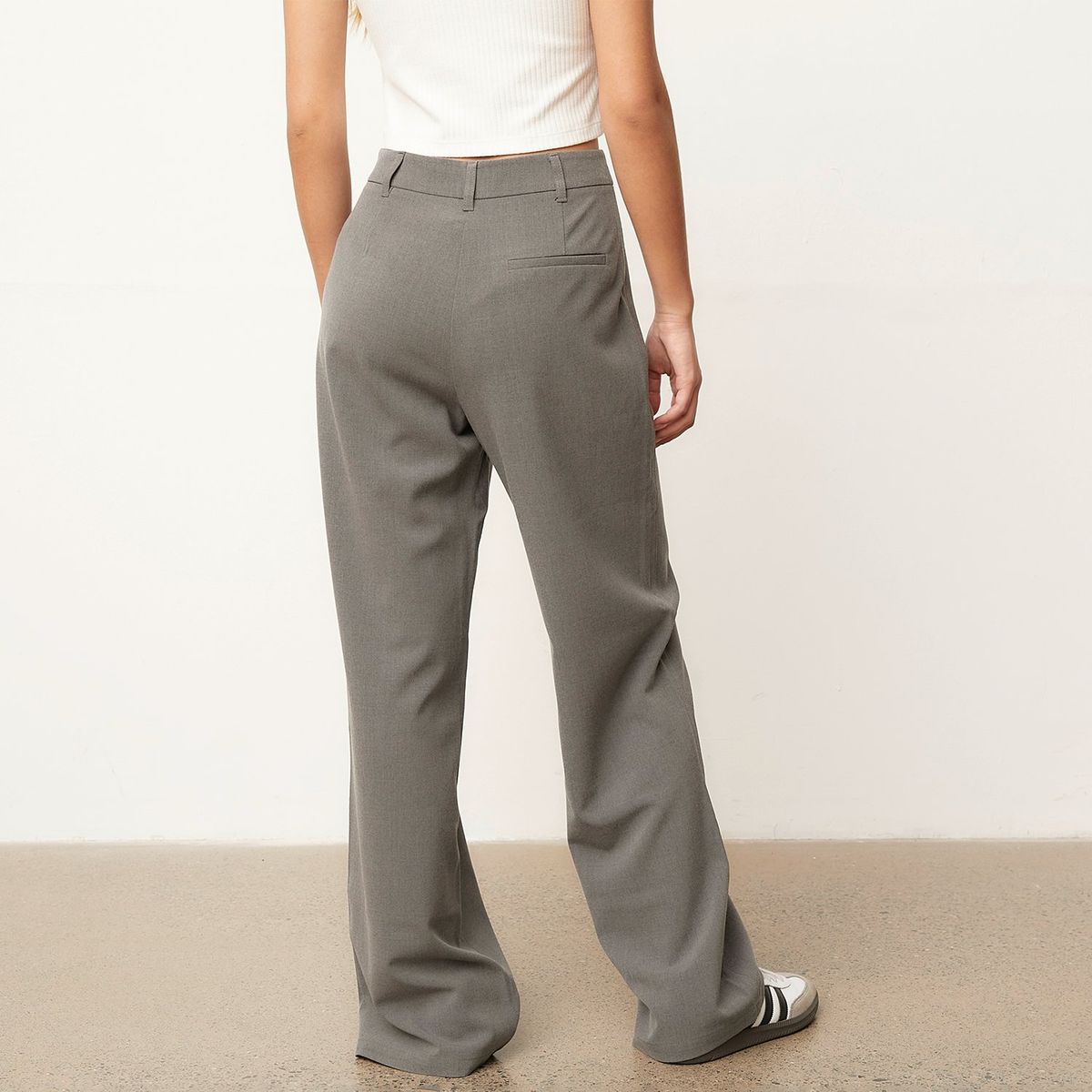 SYBILLA - Pantalón Recto Casual Mujer Sybilla