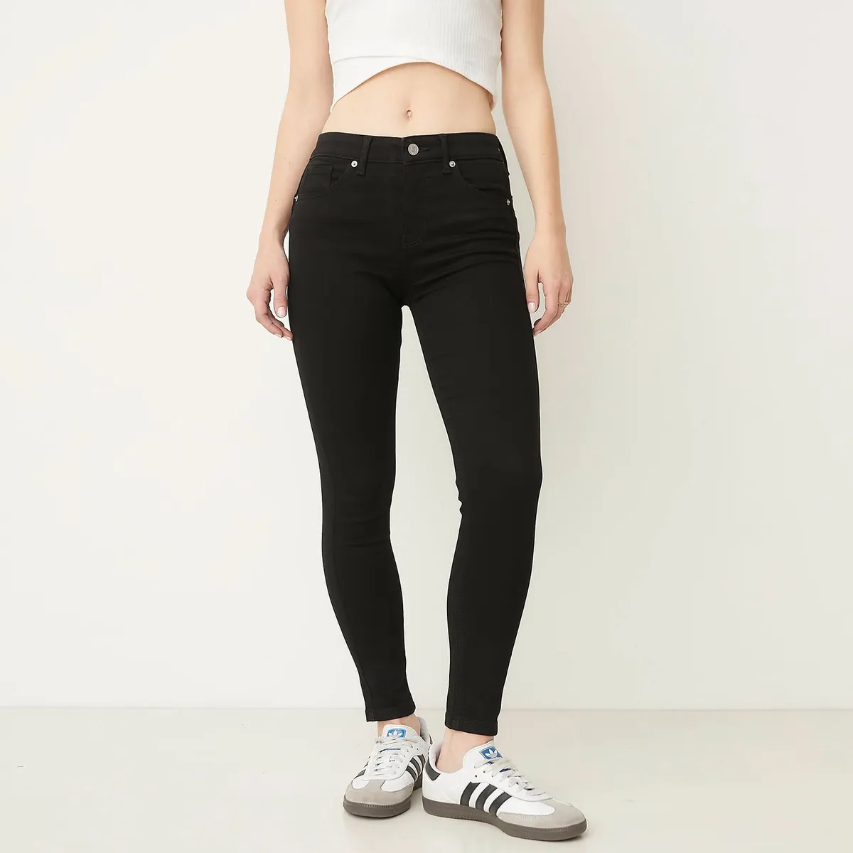 SYBILLA - Jean Skinny Tiro Medio Mujer Sybilla