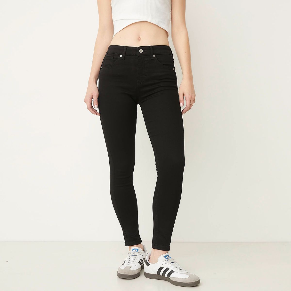 SYBILLA - Jean Skinny Tiro Medio Mujer Sybilla