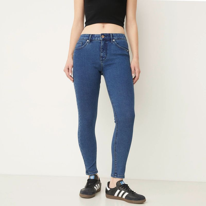 SYBILLA - Jean Skinny Tiro Medio Mujer Sybilla