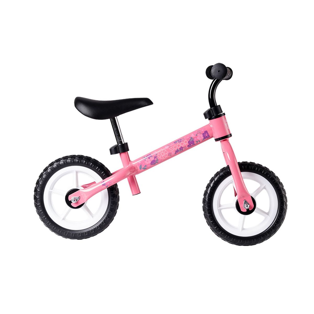 SCOOP - Bicicleta Balance Scoop Rosada Ruedas Eva Acero