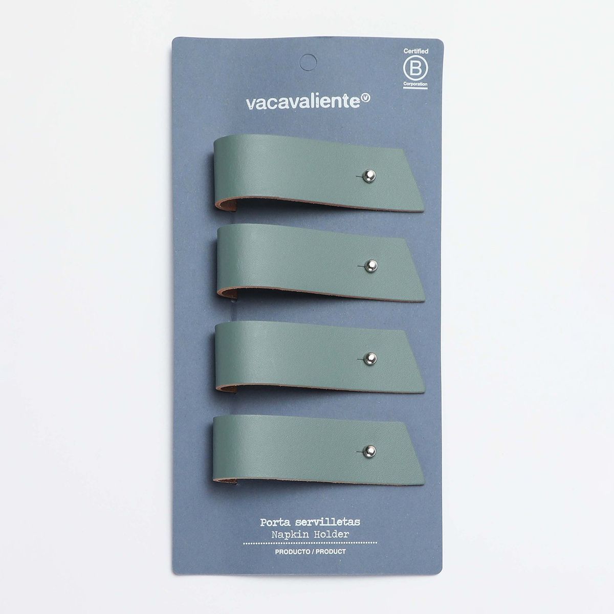 VACA VALIENTE - Set X4 Portaservilletas Eucalyptus